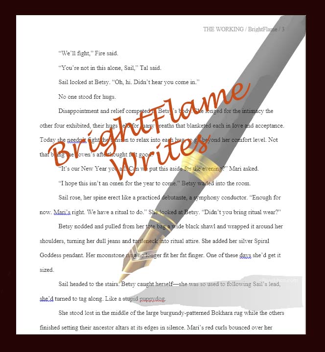 Writing ⋆ BrightFlame